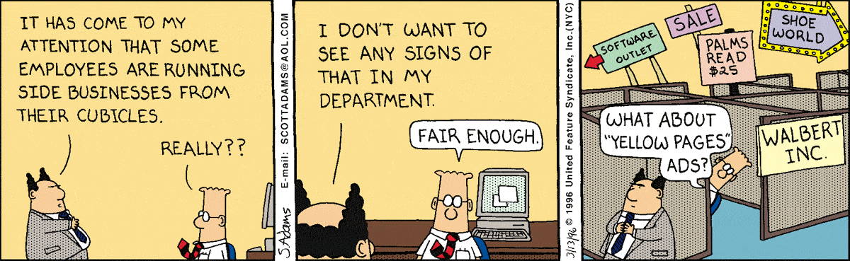 Dilbert Cartoon